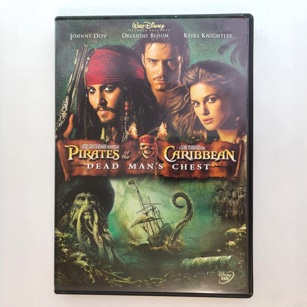 Pirates of the Caribbean Dead Mans Chest DVD Movie